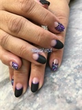 Black and Purple French