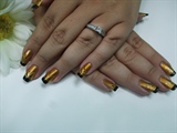 Black and gold french