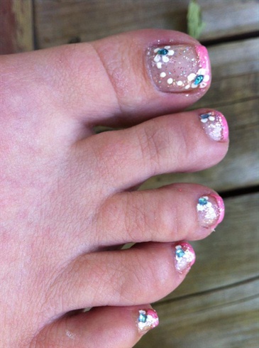 Floral Toes
