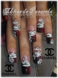 Animal print and 3d flowers