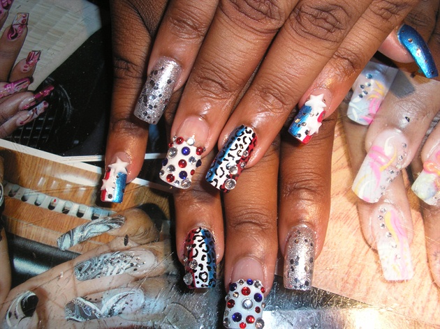1. Olympic Nail Art: Team USA Edition - wide 7