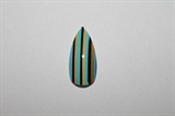 Glossy Stripe Nails