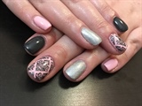 CND Shellac With Stamping And Additives
