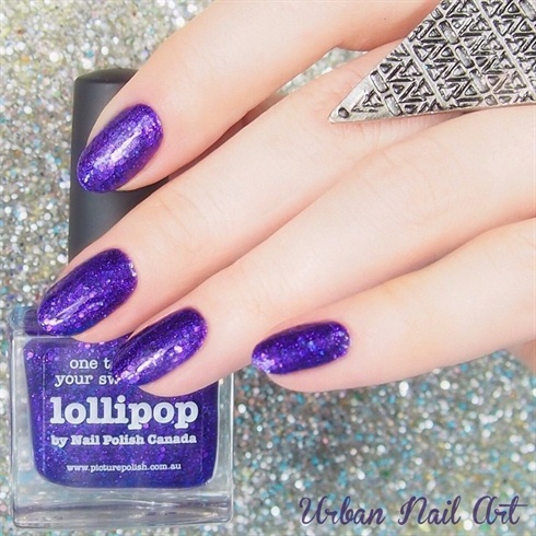 A Swatch of Picturepolish&#39;Lolipop&#39;