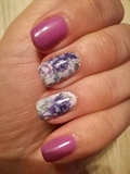 Elegant Purple Nail Art