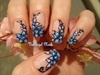 Nail art &quot;Floral French&quot;
