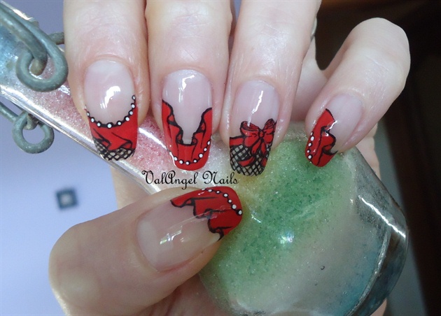 Nail art &quot;Red Passion&quot;