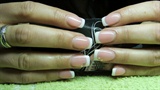 French manicure for brides