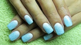 Turquoise nails- ombre  