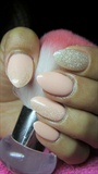 Powder pink nails (nude)