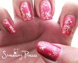 Stamping flowers