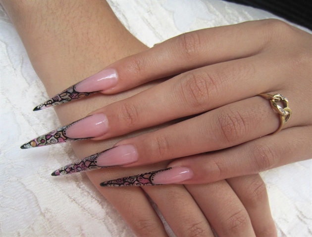 nails for a magazine..