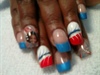 Photo and 4th of July Nails