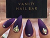 Matte Purple Nails! 