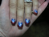 4th of July Glitter and Stars