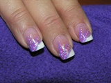 simple purple and pink