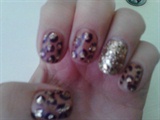 Gel Leopard Nails