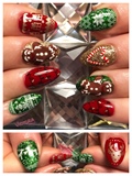Christmas Sweater nails!