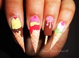 3d Ice Cream Nails