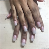Ombre Pink &amp; White