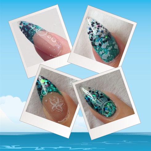 Ocean Theme Nails