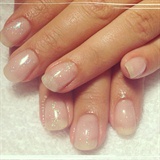 Natural Nails With Acrylic Overlay