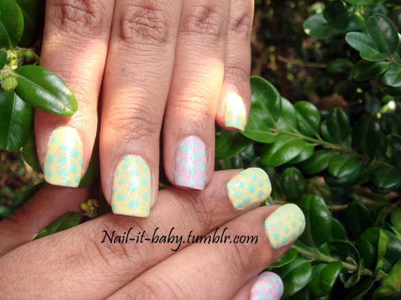 Easter manicure