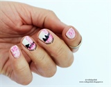Depeche Mode nail art dizajn 