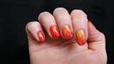 flaming hot water marble