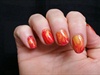 flaming hot water marble