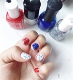 Fourth Of July 2017 Nails!❤️💙