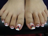 Angry Bird toes