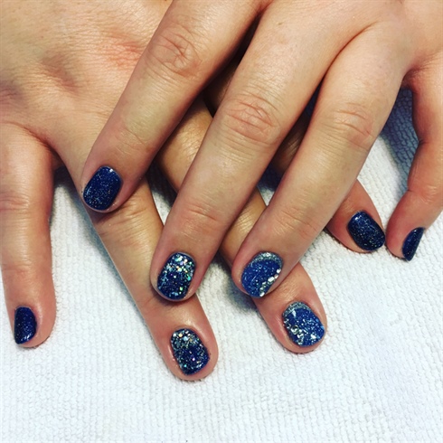 Starry Night nails 