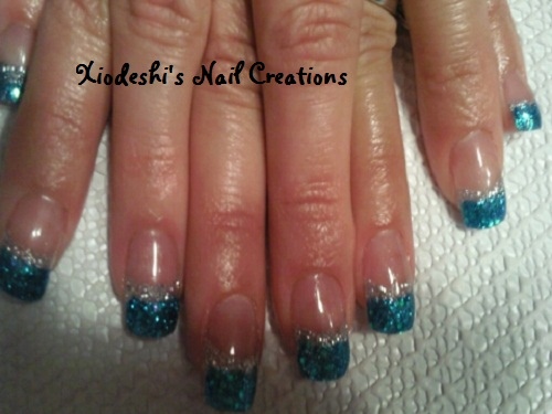 Turquoise Blue &amp; Silver