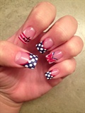 Fourth Of July Nails :)