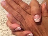 Pink &amp; Whites Nails
