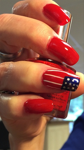 Patriotic Nails 