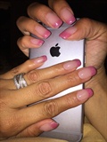 Pink On Pink Sculpted Nails 
