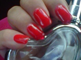 Love for red gel nails