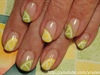 Lemon &amp; Lime Nail art (gel nails)