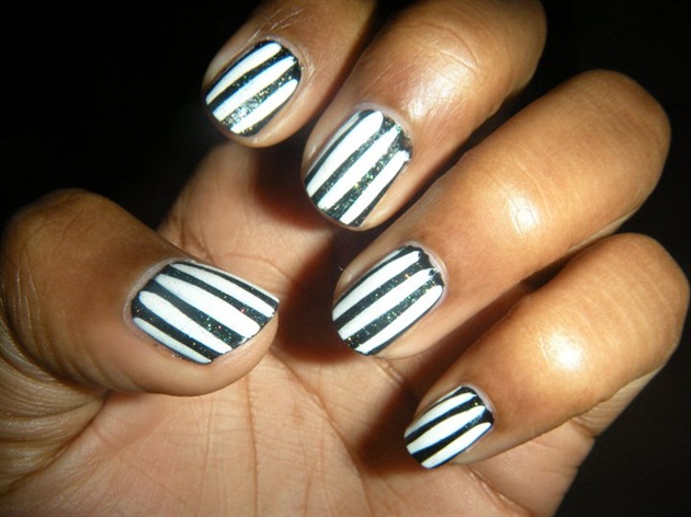 Black and White Strips