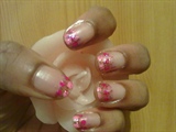 Zini Art Pink Candy Nails
