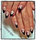 Nails in black