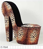 FOR SALLE , NEW TIGER PRINT HEEL CHAIR